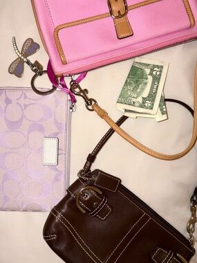 (3) VINTAGE COACH WRISTLETS BUNDLE!